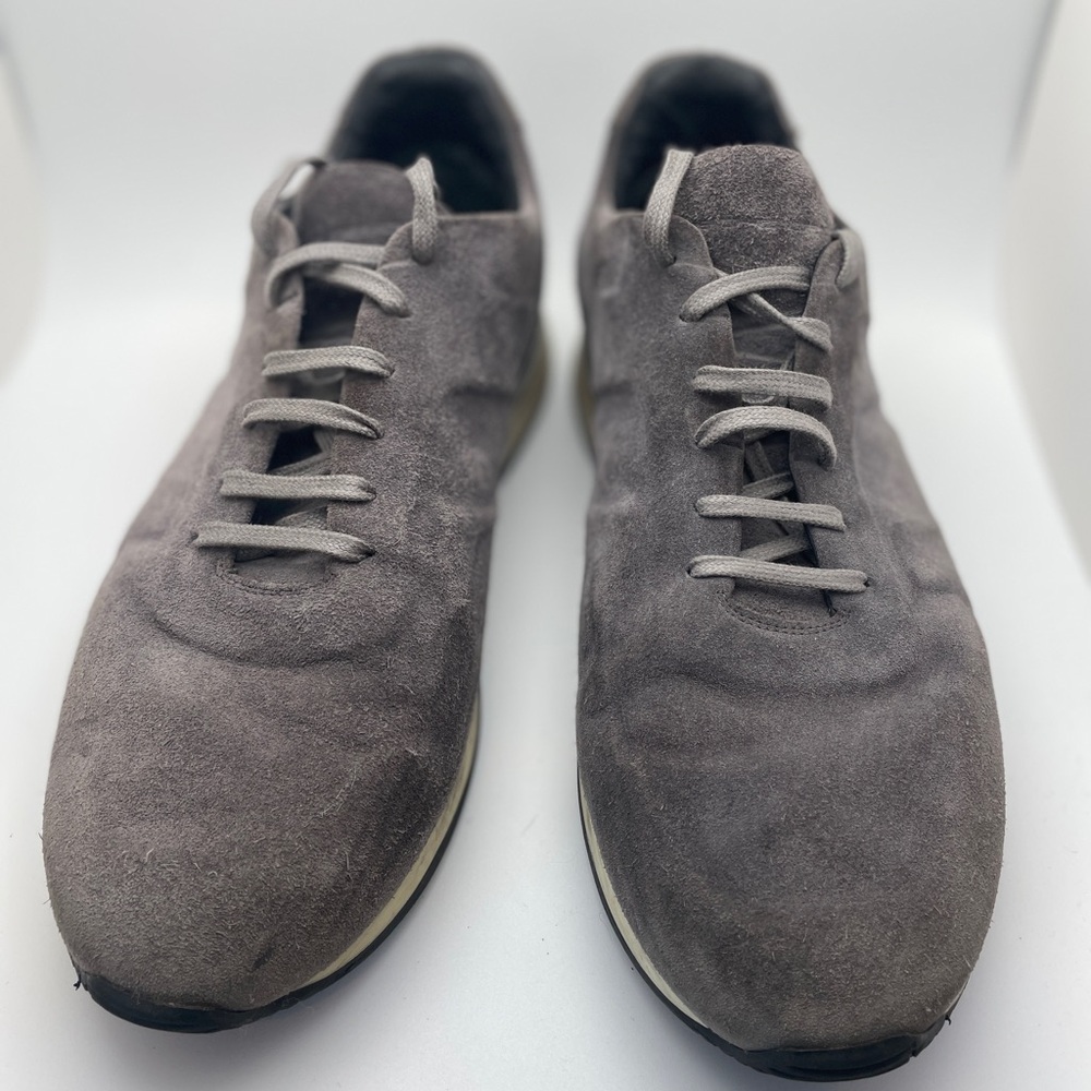Men's Gray Suede Sneakers